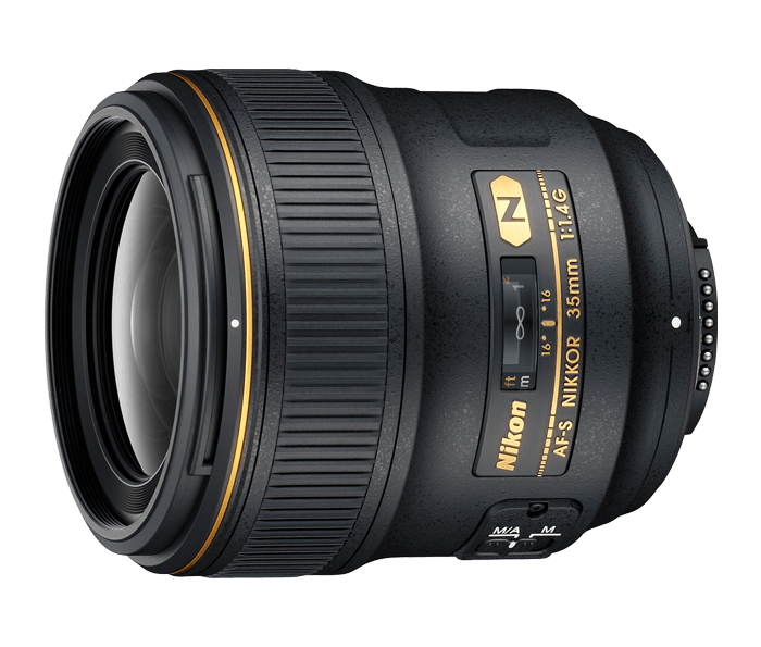 Nikon AF-S NIKKOR 35mm F/1.4 G N Lens #42465A6-