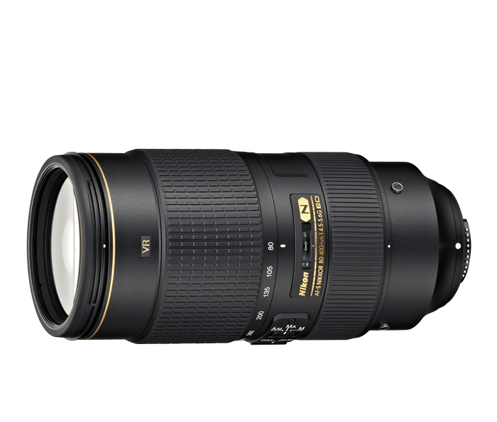 AF-S NIKKOR 80-400mm f/4.5-5.6G ED VR lens