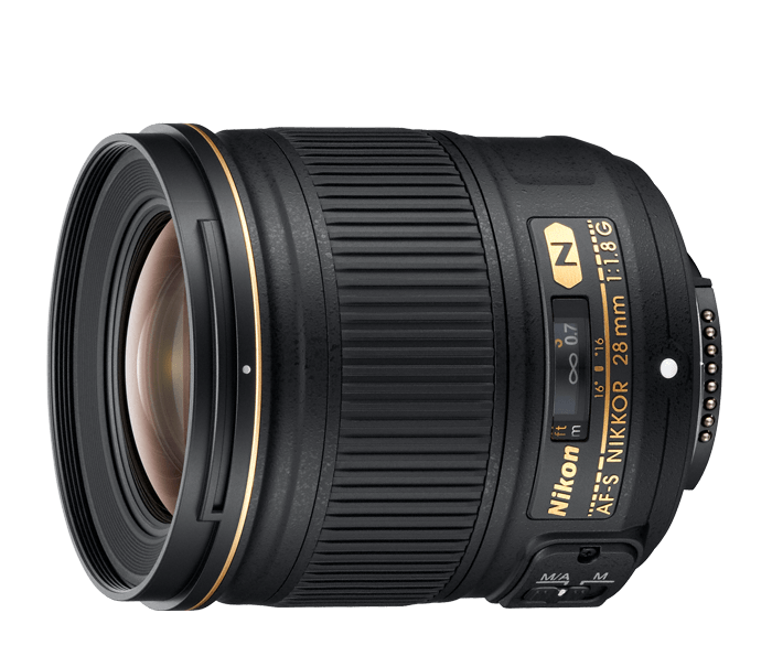 Refurbished Nikon AF-S NIKKOR 28mm f/1.8G | Nikon Wide-Angle Lenses