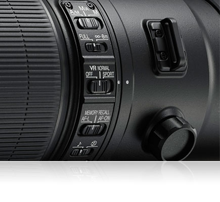 AF-S NIKKOR 500mm f/4E FL ED VR Lens | Interchangeable Lens for 
