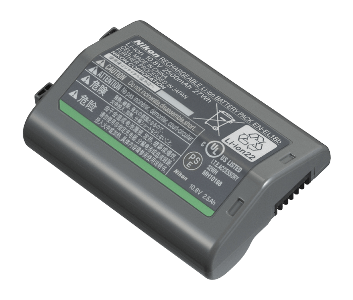 Batterie lithium-ion rechargeable EN-EL18b