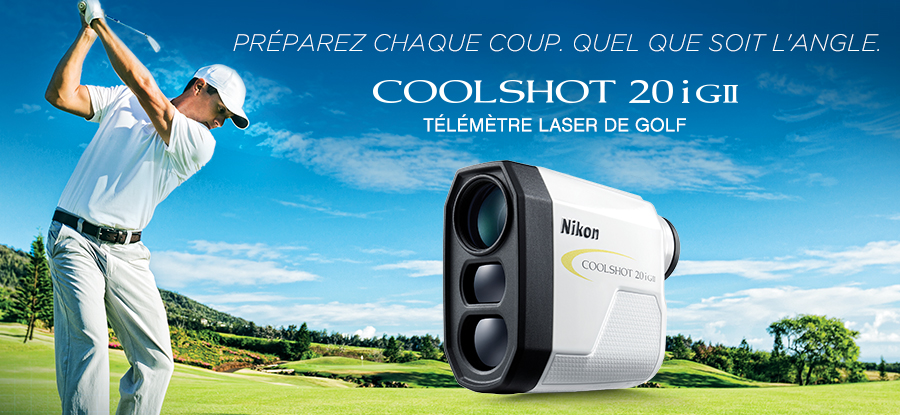 Télémètre laser de golf COOLSHOT 20i GII
