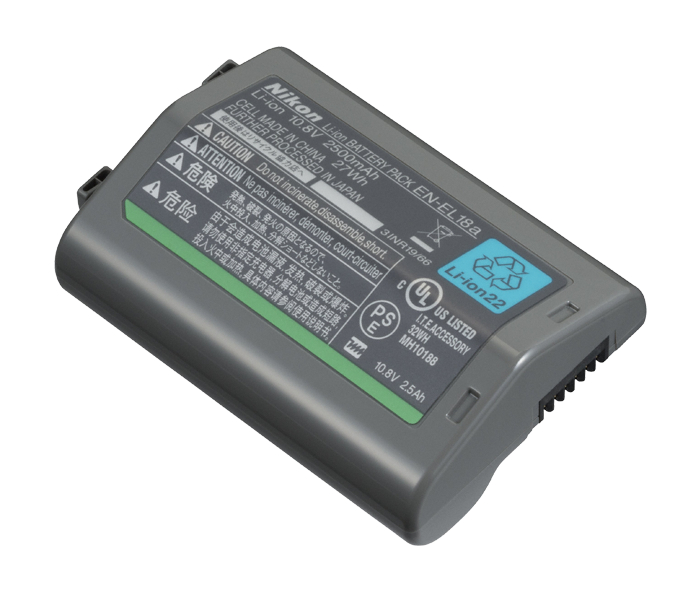 Photo of EN-EL18a Rechargeable Li-ion Battery