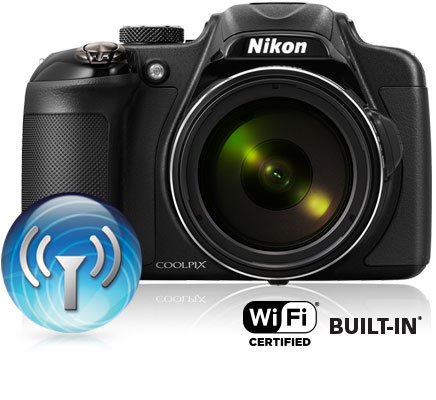 Как передавать видео по wifi nikon p600